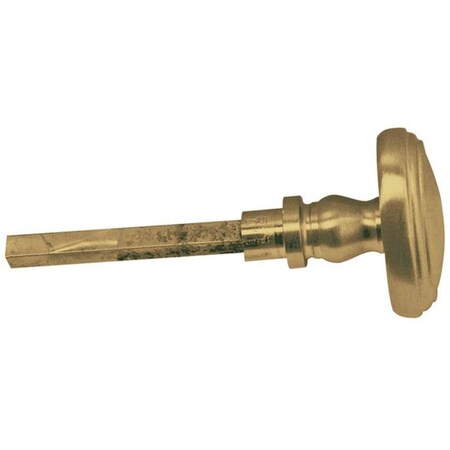 Baldwin Satin Brass with Brown Turns Satin Brass with Brown 6725.060.EXT
